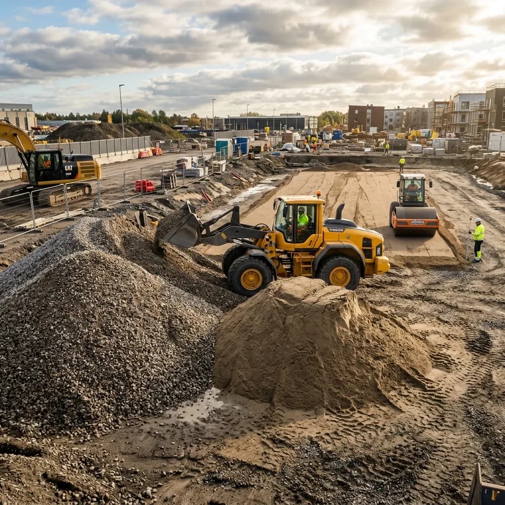 Gravel vs. Sand: Calculating Sub-Base