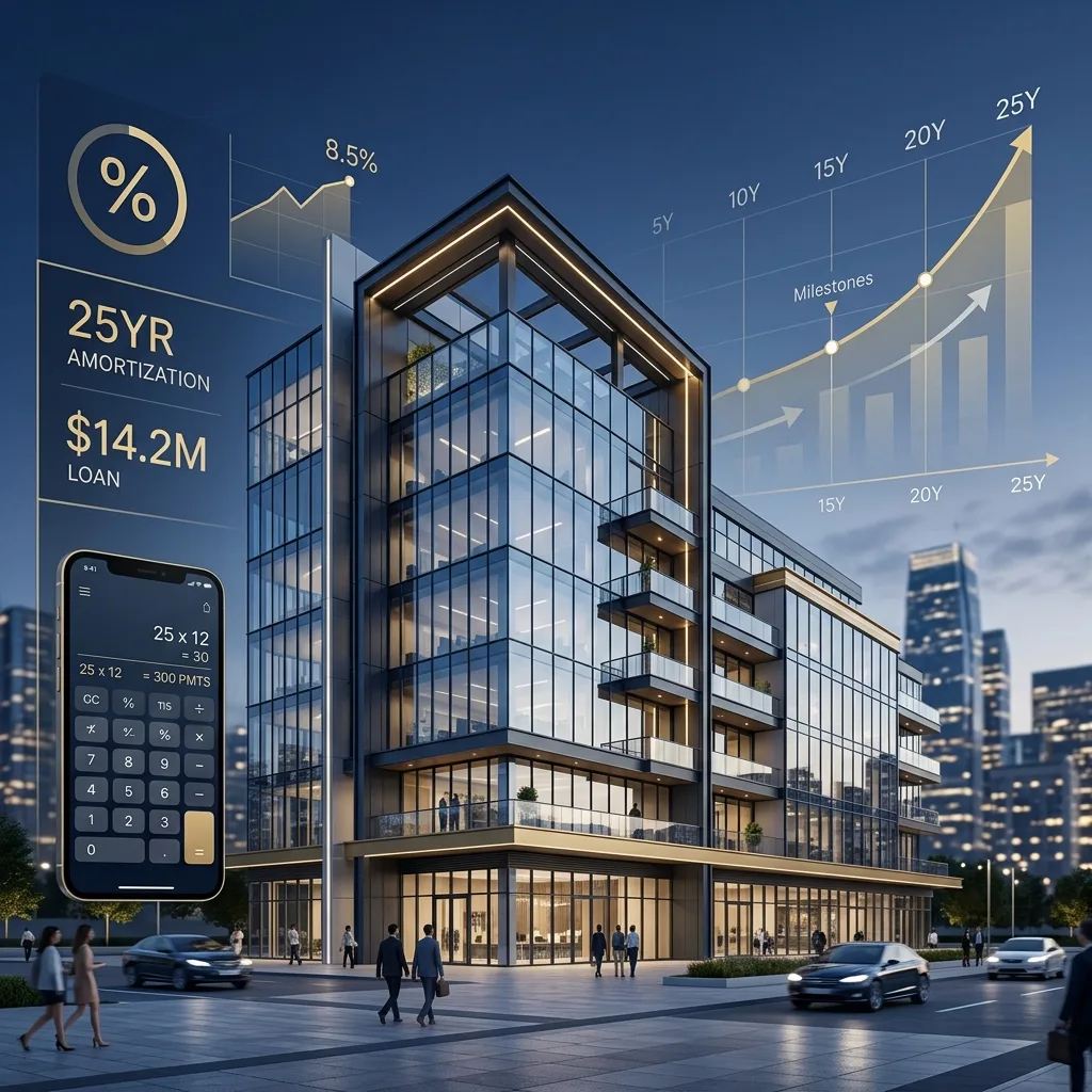 25-Year Commercial Mortgage Planning: A Guide to Calculating Loan Payments and Construction Financing