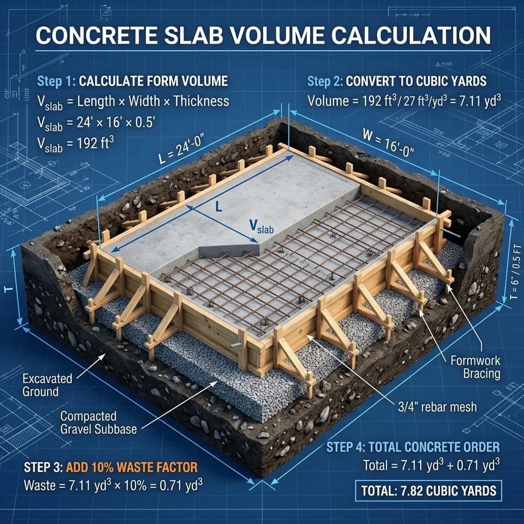 Concrete Slab Calculator